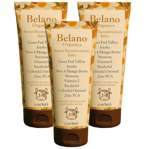 Belan Belano Taflow Glow baume nourrissant avoine colloïdale peau sèche 3x