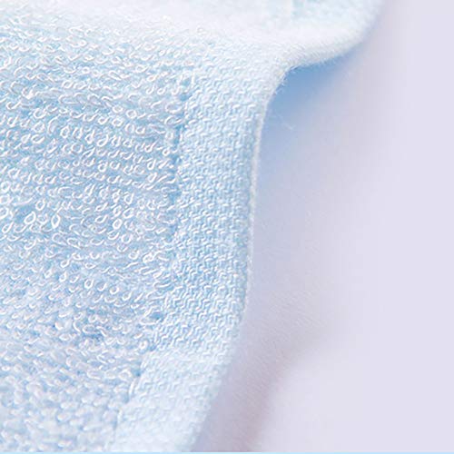 10er Waschlappen Baby Handtücher Weich Waschtücher Kleine Tücher Bunt Gesicht Baden für Säuglinge Kleinkinder Multifunktion 25x25cm Bambusfaser