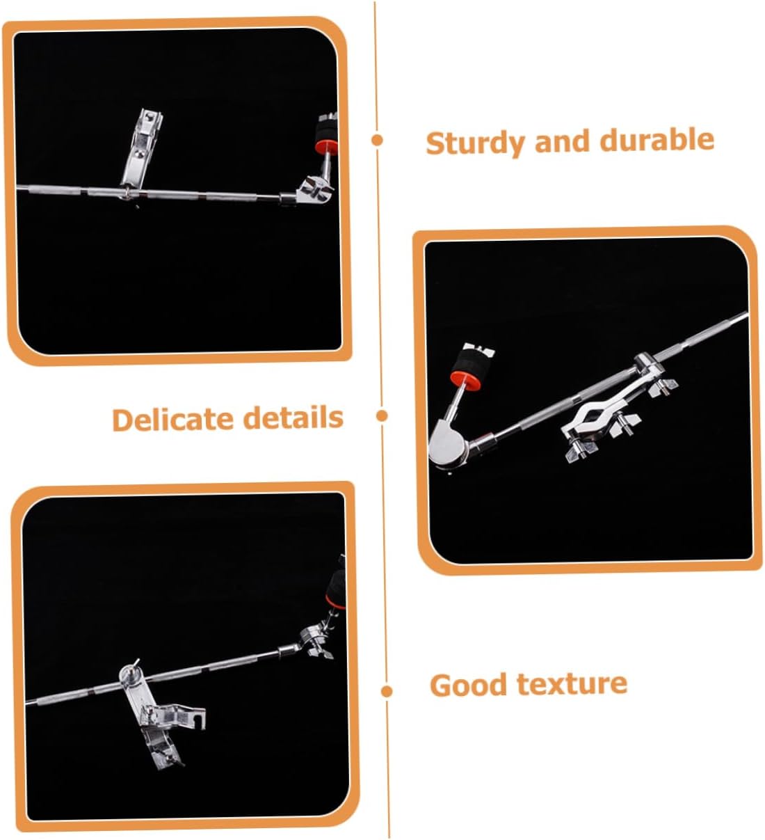 KESYOO 1Set Adjustable Drum Extension Clamp Holder Sturdy Cymbal Boom Arm with Durable Construction for Easy Installation and Use for Drummers and Percussionists