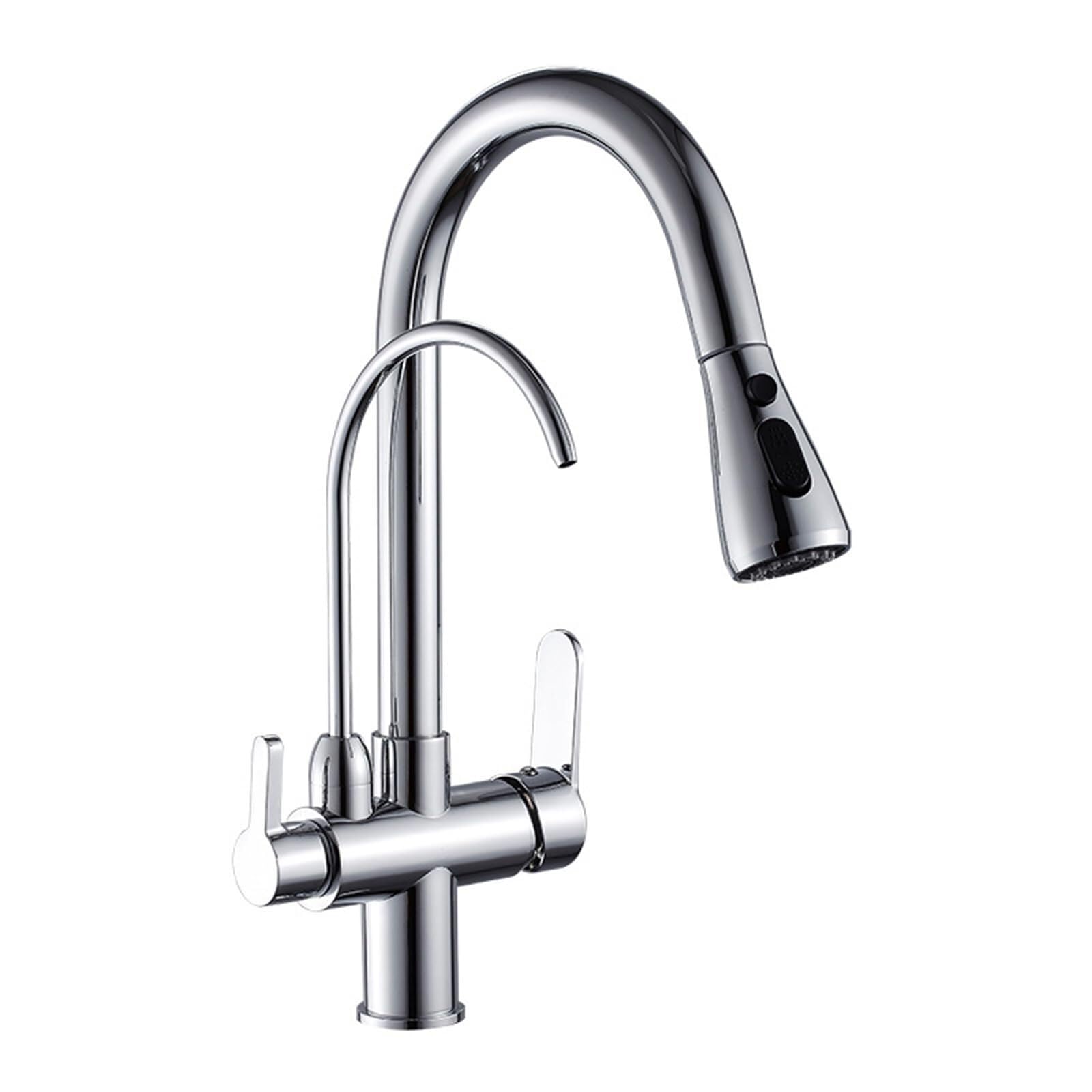 Mitigeur 3 voies cuisine pour nettoyer les légumes à l'eau filtrée