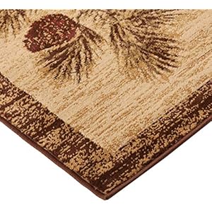 Rugempirerusticlodgepineconeopenfieldarearug96wx118lmulti6708  Urban Country Home Decor Rug empire rustic lodge pine cone open field area rug 96 w x 118 l multi 6708  urban country home decor
