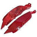 Reflektor Rückstrahler Rückleuchte Rücklicht Abdeckung Stoßstange Heckstoßstange Verkleidung Nebelschlussleuchte Leuchte rot hinten links und rechts für Fiesta MK6 ab 2008 c-max Grand cmax 2015-2019