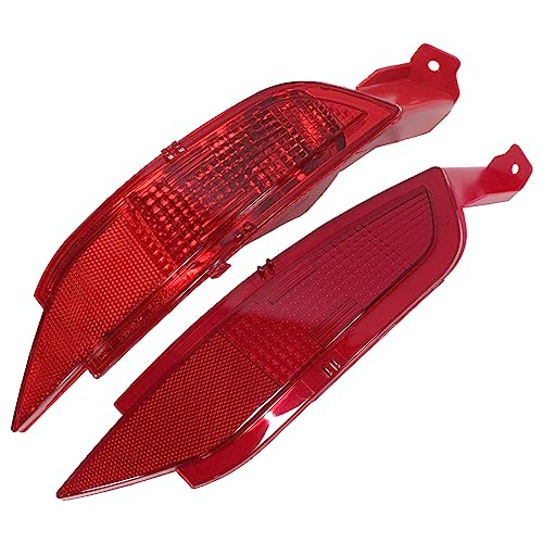 Reflektor Rückstrahler Rückleuchte Rücklicht Abdeckung Stoßstange Heckstoßstange Verkleidung Nebelschlussleuchte Leuchte rot hinten links und rechts für Fiesta MK6 ab 2008 c-max Grand cmax 2015-2019
