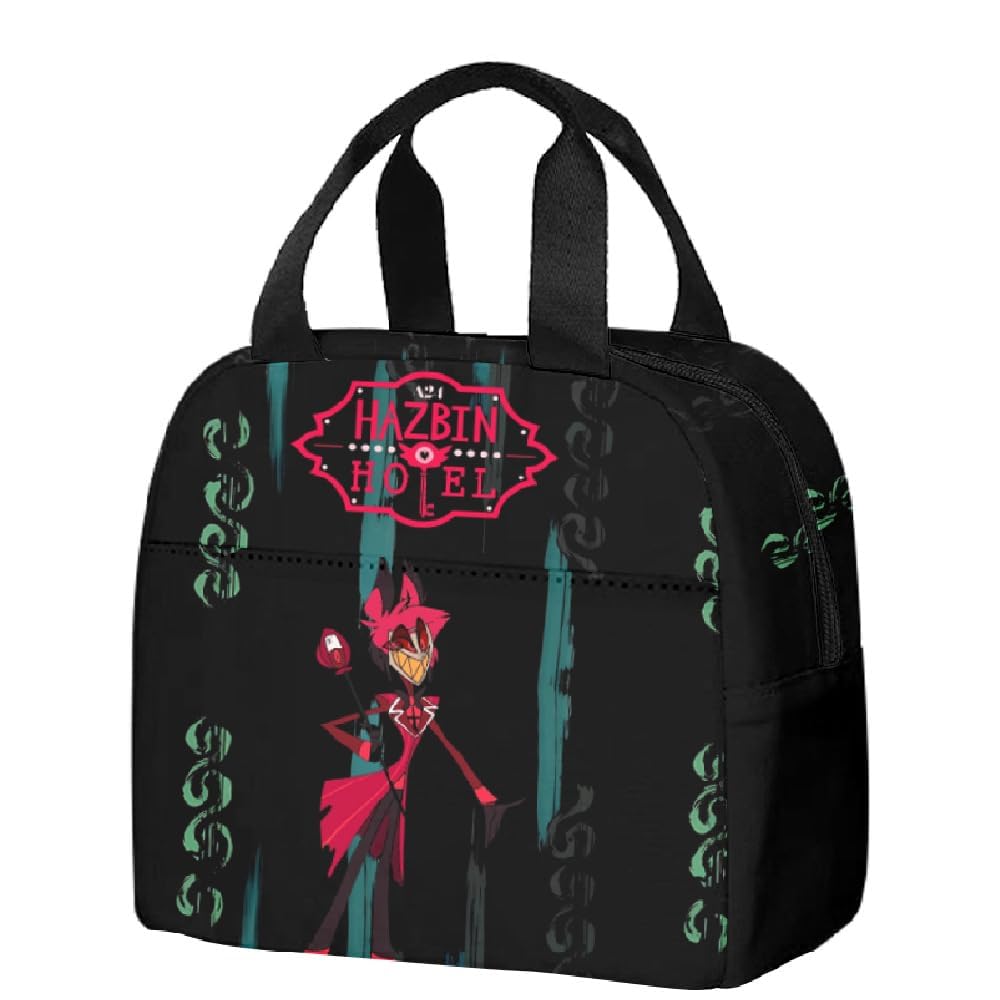 Hazbin Hotel Zaino Alastor Anime Peripherie Daypack 3D stampato zaino da viaggio Cartone animato per studenti, Tipo 6., 40*30*17cm
