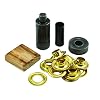 General Tools 71262 Grommet Kit with 24 Rustproof Solid Brass Grommets, 3/8 Inch