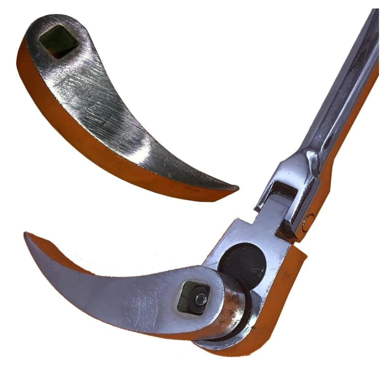 Crowbar Adapter Head Tools, Verstelbare Hoek Hoofd Drop Gesmede Stalen koevoet Past 3/8 Ratelet, 1,75 x.6 Ultrg Compacte Koevoet voor krappe ruimtes, Heavy-Duty Crowbar voor krappe ruimtes