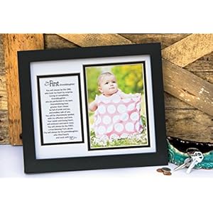 The Grandparent Gift Frame Wall Decor First Granddaughter