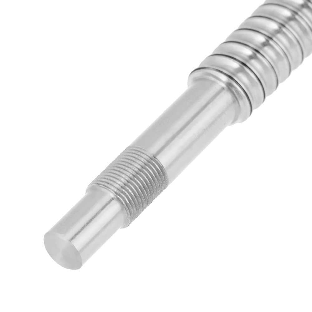Kugelumlaufspindel, SFU1605 300mm Gewindespindel Kein Stick Slip Effekt Wenige Erwärmung Reduzierte Antriebsleistung Gesamtlänge 300mm Schraubendurchmesser 16mm