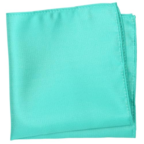 Image of Boy's Solid Tie with Pocket Square Set, Regular Necktie for Children and Kids, Self-Tied