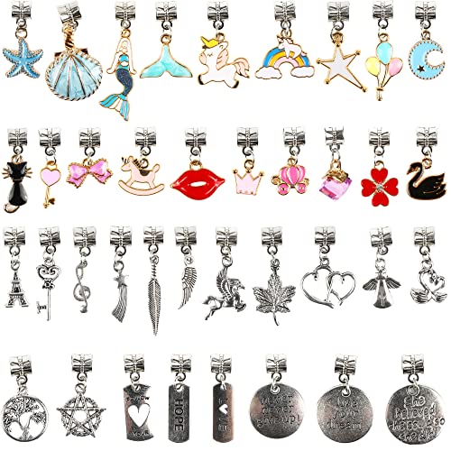 Craft Kit For Girls, 170 Pieces Charm Bracelet Making Kit Including Jewelry Beads Snake Chain Diy Craft Jewelry Gift Set For Kids Girls Teens Age 8-12 #TOP2