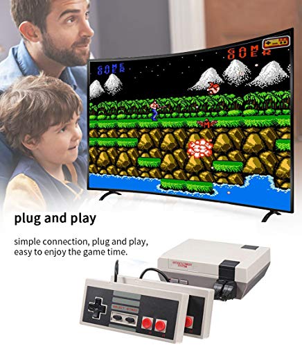 LIFTREN Plug & Play Classic Game Handheld Console,Classic Game Console Built-in 620 Game Handheld Game Console, Video Game Player Console for Family TV Video