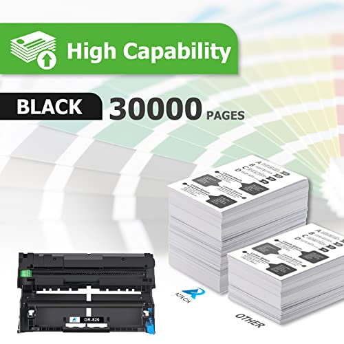 Aztech Compatible Drum Unit Replacement For Brother Drum Dr820 Dr-820 Dr 820 (Black, 1-Pack) #TOP4