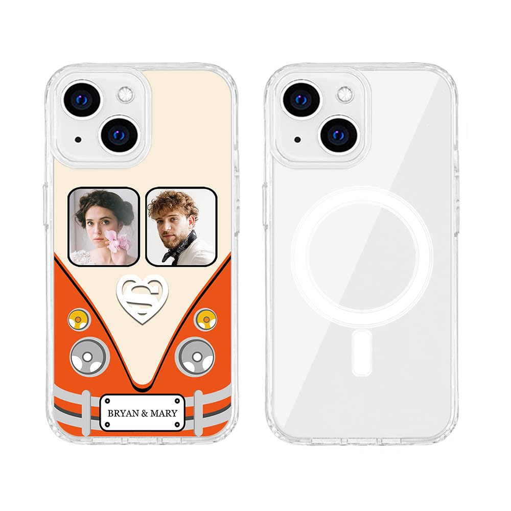 MXCUSTOM Custom Phone Case for Apple iPhone 15, Customized Personalized Shockproof Cases with Photo Image Text Picture Cover [Soft TPU Cushion Bumper+