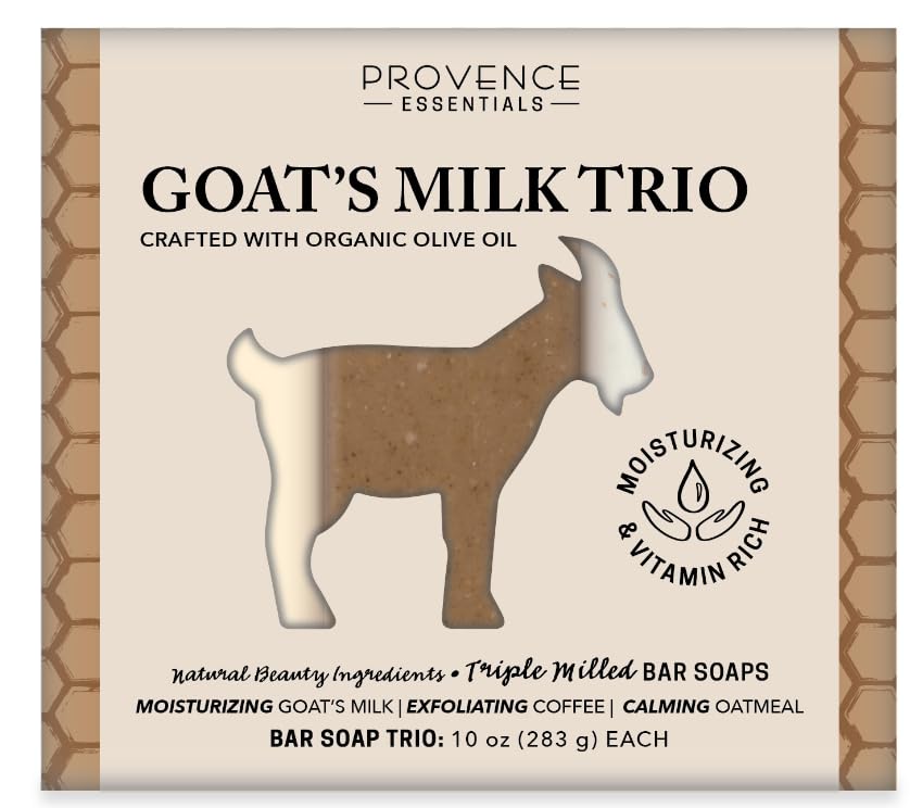 Juegos de jabón Trio (trío de leche de cabra)
