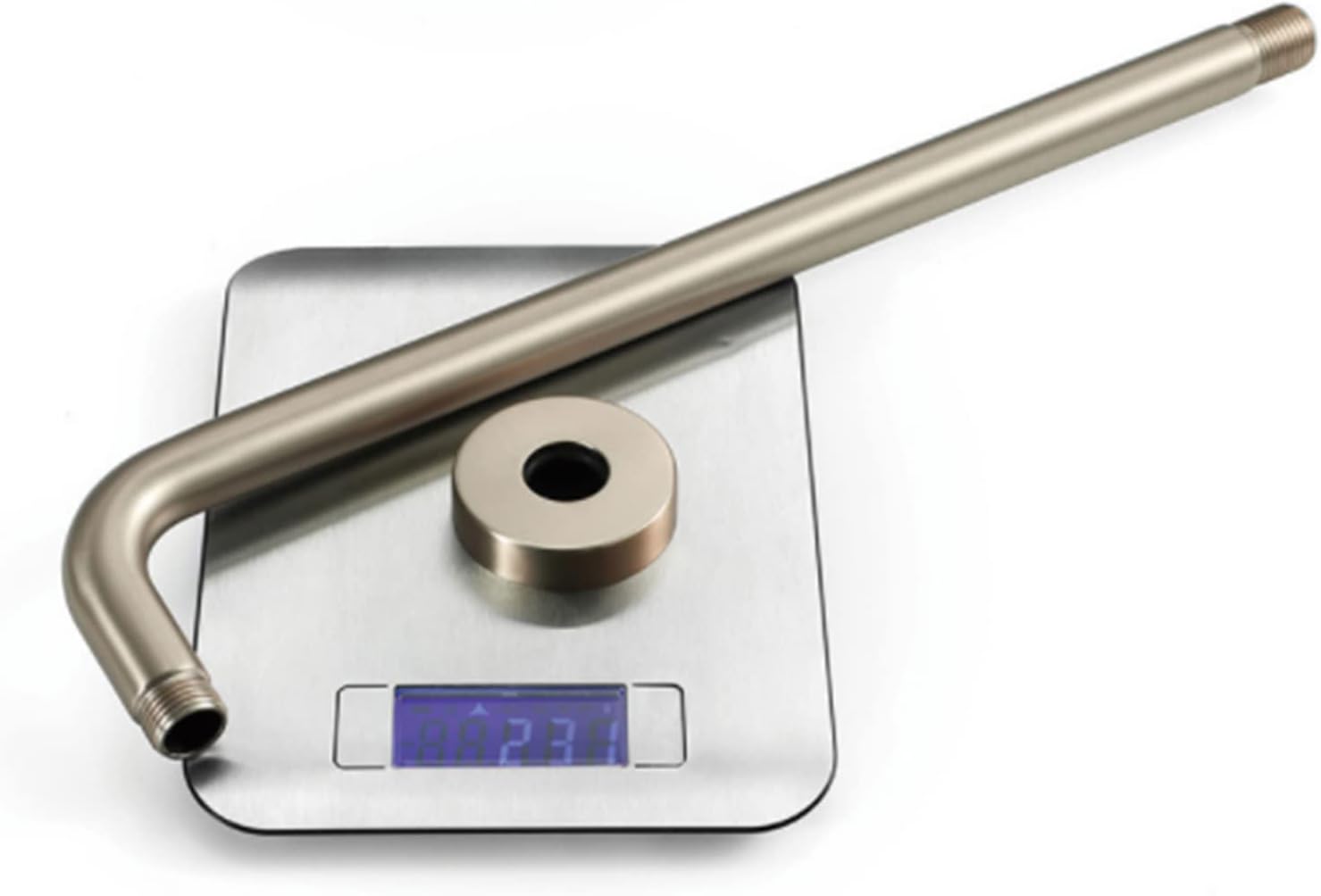 【完売必至】レインシャワーヘッド、10インチステンレススチール超薄型レインシャワーヘッドつや消しゴールド滝シャワーヘッド壁掛けバスルームレインシ