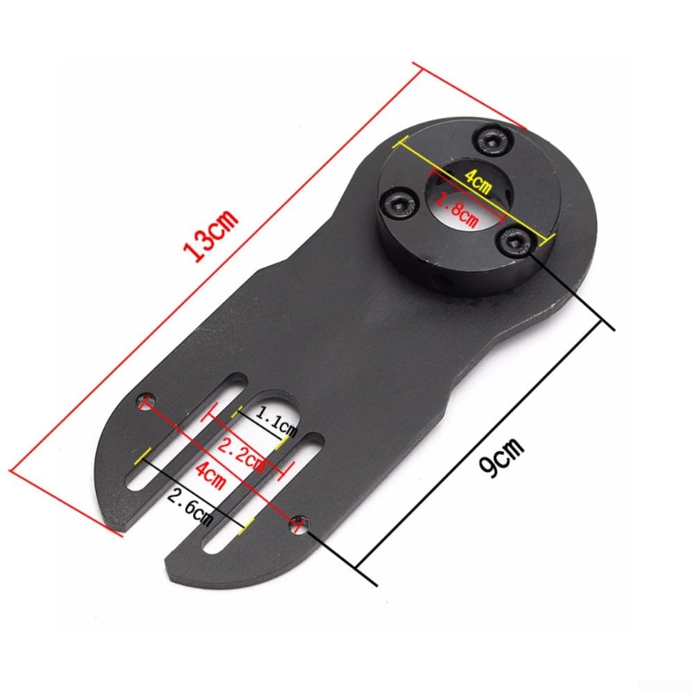 Kit de skateboard, 1800 kW électrique Longboard Support de montage moteur Courroies d'engrenage Ceinture 270 mm Accessoires de montage