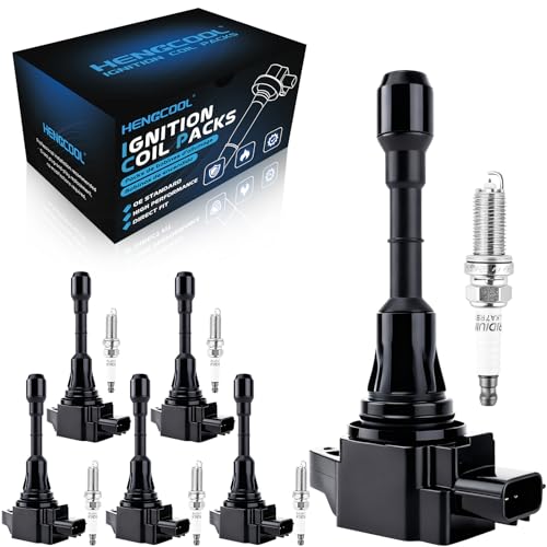 UF550 Ignition Coil Pack and Spark Plugs for Infiniti & Nissan 3.5