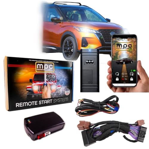 MPC Smartphone Activated Remote Start Kit Compatible with 2018-2024 Kicks Push-to-Start - T-Harness - Firmware Preloaded