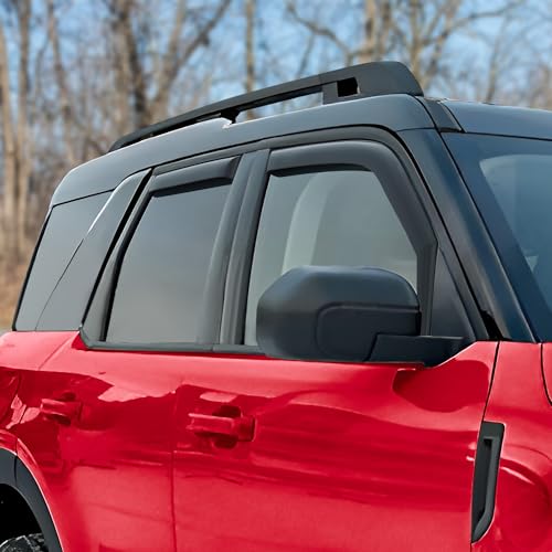 Voron Glass in-Channel Rain Guards for Ford Bronco Sport 2021-2026 by Voron Glass - Used condition - Image 2
