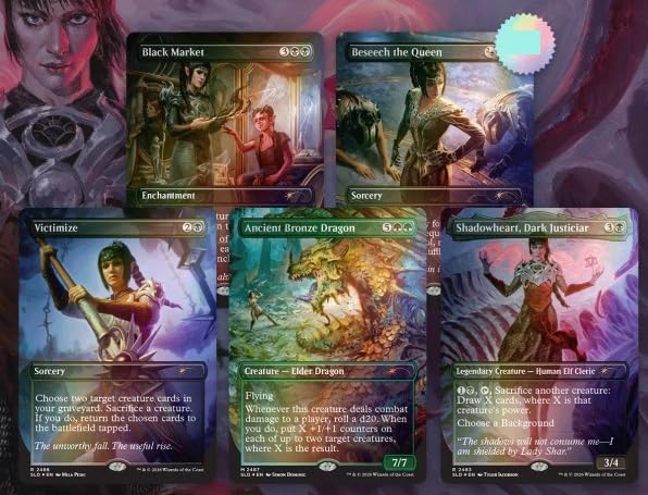 MTG Secret Lair x Dungeons & Dragons: Shadowheart's Devotion (Foil