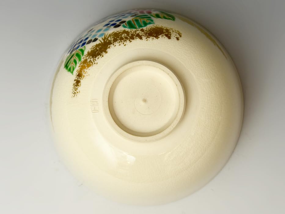 Amazon.co.jp: 京焼 平安 与山 (造) 茶碗 「紫陽花の唄」共箱 共布