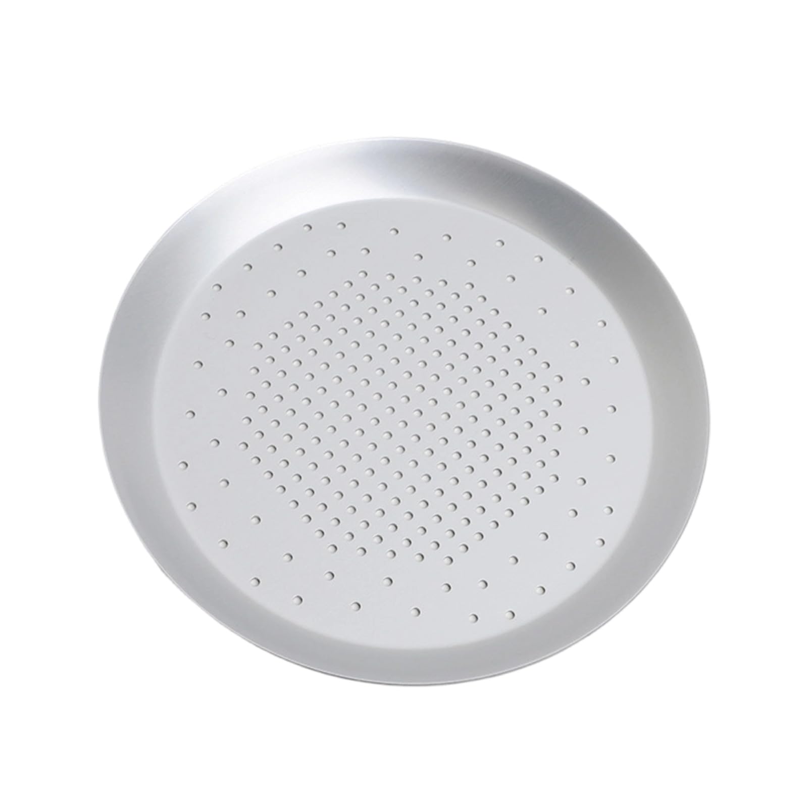 Beimus Practical Round Aluminum Baking Pan for Pizza and Cookie Supporting Multiple Culinarys Applications and Creative Recipes Pizza Baking Tray
