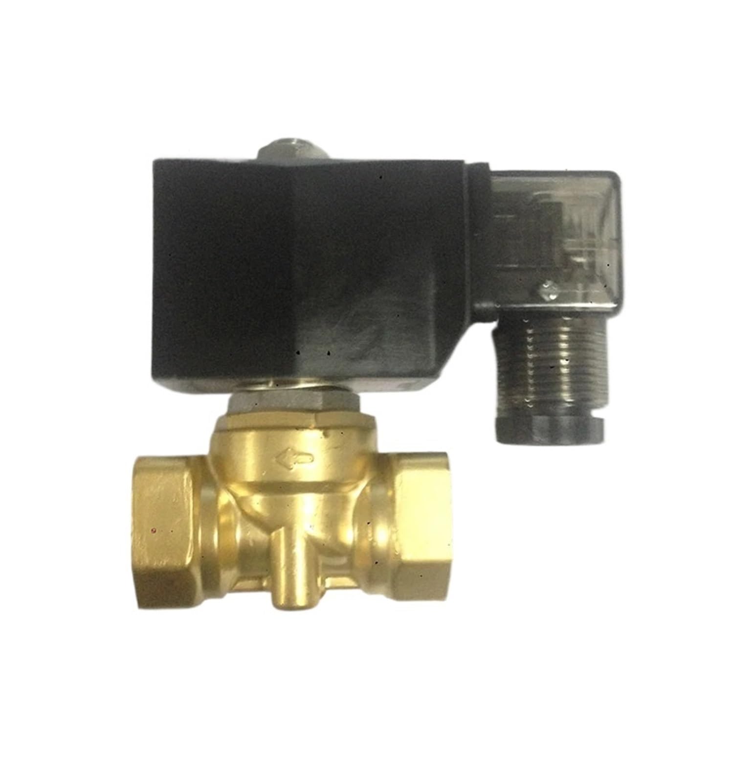 Nageoixsg Ac 110V 0~1Bar 2 Way Direct Acting Brass G1/2" Solenoid Valve Orifice 10Mm(Ac 110V)