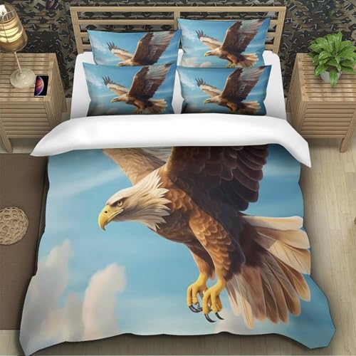 Parure de lit hypoallergique microfibre housse de couette douce - 5
