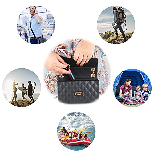 Vtar Personal Pill Organizers, Waterproof Single Chamber Stainless Steel Travel Small Pill Box, Keychain Pill Holder Container For Purse Or Pocket #TOP6