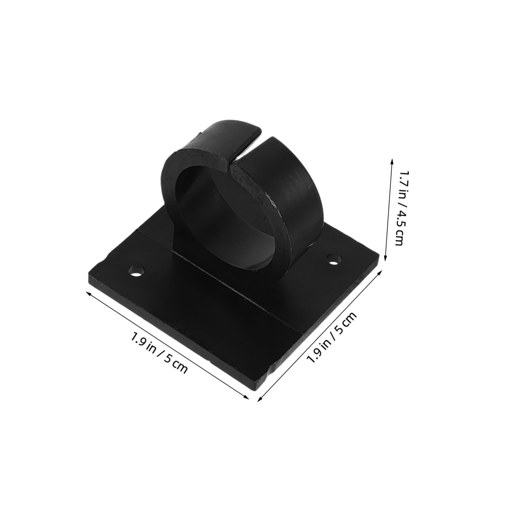 Angoily Magnetic Microphone Holder Wall Mount Clip Adhesive Design for Paper Logo Sheet Sign Wall 4pcs Microphone Clip Mic