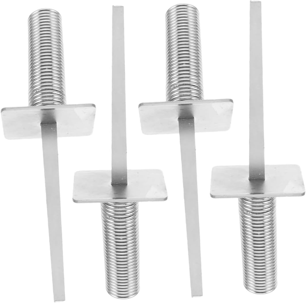 4Pcs Soccer Pole Fixing Mount Spring Loaded Corner Flag Base for Training Games Durable Ground Stake for Football Field Portable Design for and Players