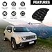 Yollky Rear Bumper Tow Hook Cover Cap for Jeep Renegade 2015-2020 | Durable and Sturdy | 735645726, 5VW91LXHAA | Tow Hook Eye Hole Cover Cap - Gray
