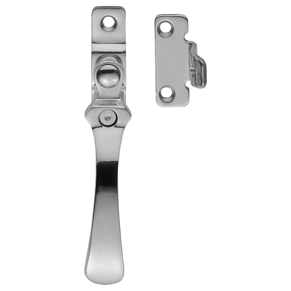 Victorian - Casement Fastener (Wedge Pattern - Lockable)