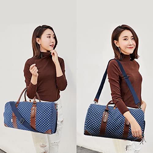 Oflamn Weekender Bag For Women Overnight Bag With Shoe Compartment, Travel Duffle Bags Set With Hand Tote Bag & Toiletry Bag #TOP6