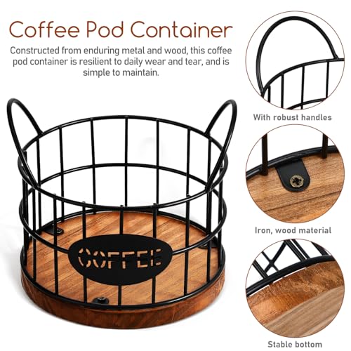 Kichvoe B23OHAUY29J6148TYQ0972AS Coffee Pod Holder - Coffee Pod Basket thumb #3