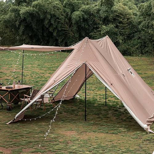 Carpa familiar ultraligera para camping, 4 estaciones, rápida miniatura 6