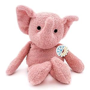 Thermal-Aid Zoo Microwavable Stuffed Animal – Plush Toy and Hot Cold Pack – Tiny The Elephant