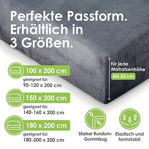 Heimtexland® - Lenzuolo con angoli elasticizzati