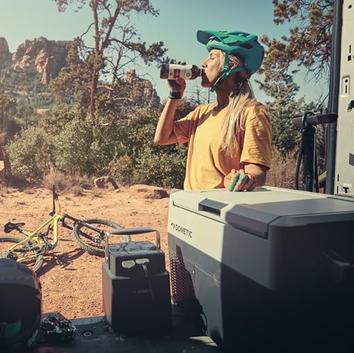 Dometic CFF 45 Portable Compressor Cooler and Freezer, 38 l, 12/24 V DC and 100-240 AC, Mini Fridge for Car, Truck, Boat, Motorhome and Power Socket