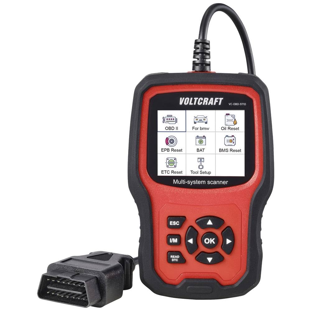 Urządzenie diagnostyczne OBD II VOLTCRAFT VC-14616100