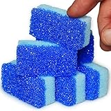 Mini Foot Pumice Stone, Travel Sized Foot Exfoliator Stone, Disposable Pumice Stone for Feet Callus Remover, Foot Scrubber Stone, Natural Foot Scraper (Pack of 6)