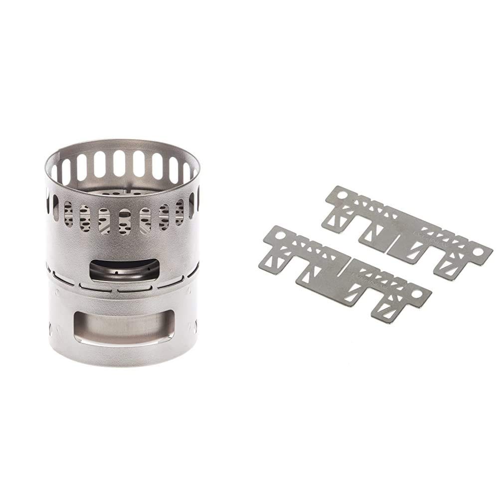 希少アルコールストーブセット ゆるめなキャンプライフ:アルコールストーブスタンドDXセット