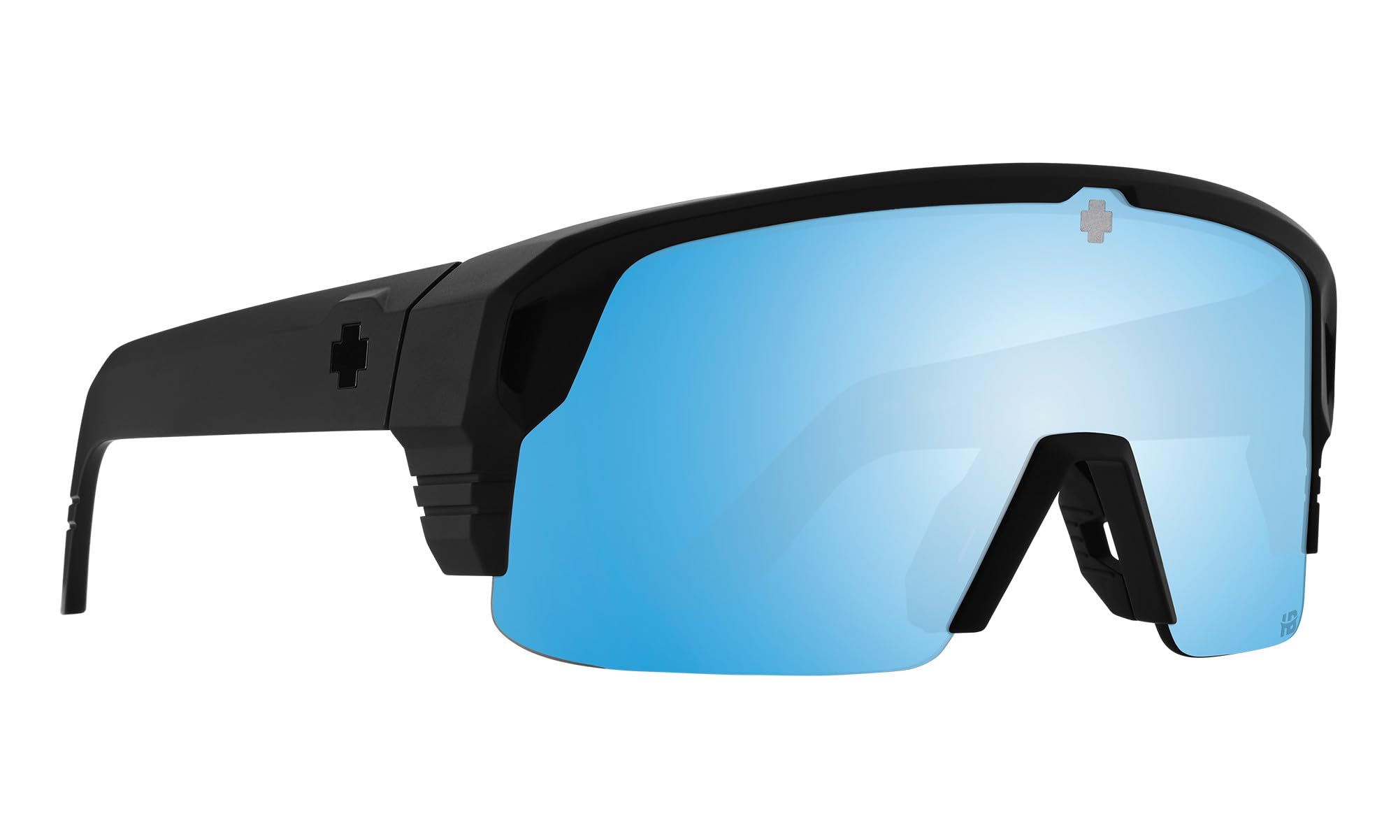 SPY Optic Monolith 5050 Cylindrical Shield Semi-rimless Sunglasses Color and Contrast Enhancing Lenses