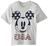 Disney Boys' Mickey Mouse Boys Split Tee
