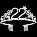 BABEYOND Crystal Tiara Birthday Crown Princess Crown Hair Accessories Silver Rhinestone Diamante Happy 16/18/20/30/40/50/60/70/80/90th Birthday (22 Birth)