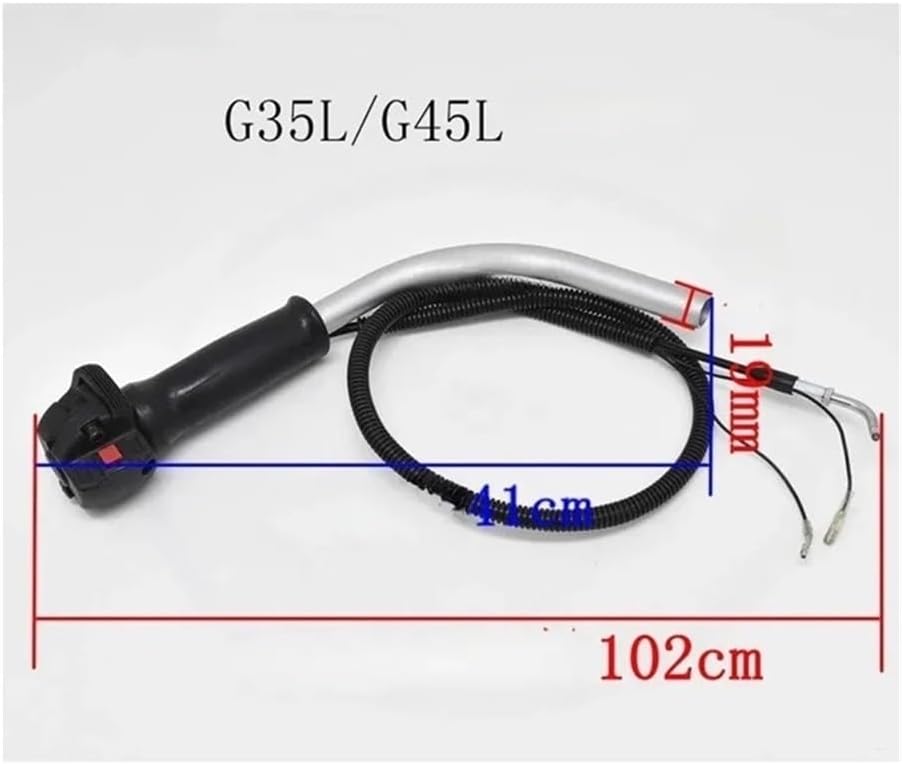 for G355L4310 Garden Brush Throttle Handle Assembly Parts Part(G35L G45L Main Handl)