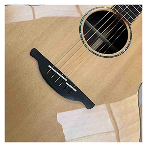 GaYouny Tout en bois d’épicéa massif avec incrustation en palissandre côté arrière bas guitare acoustique Beatirce… - Les Beatles, Paul McCartney, John Lennon, RIngo Starr, George Harrison GaYouny Tout en bois d'épicéa massif avec incrustation en palissandre côté arrière bas guitare acoustique Beatirce… – Image 3