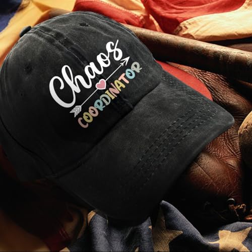Image of Humor Saying Adjustable Washed Cotton Baseball Cap, Funny Retro Trucker Hat Gift for Men Women Dad Husband Coworker