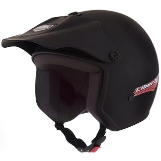 Pro Tork Liberty Solid — Capacete Aberto Preto Fosco, Tam. 58