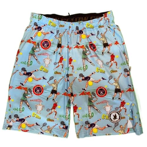 Flow Society Mens Tennis Flow Short Blue - 7